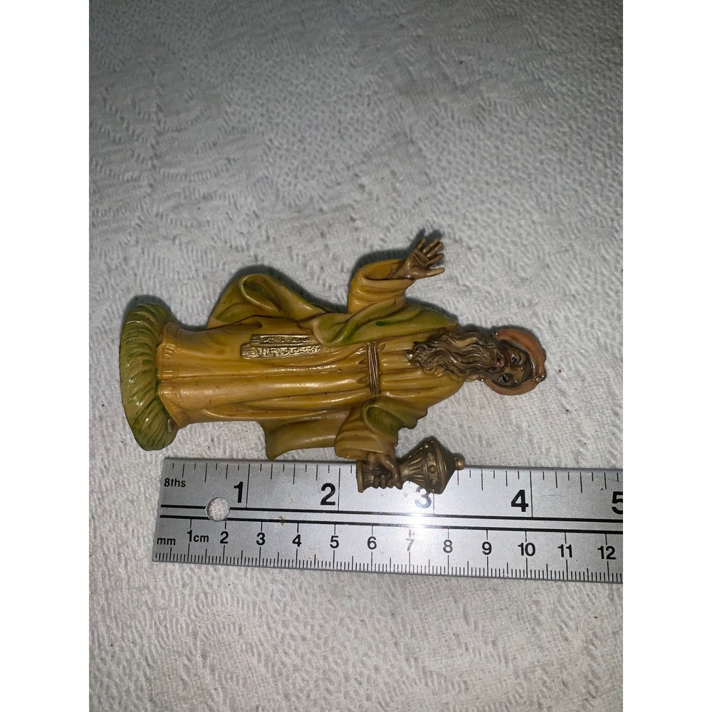 Vintage Italy 700 Nativity Set 6 Piece Fontanini Style Resin Christmas Creche - Picture 4 of 7